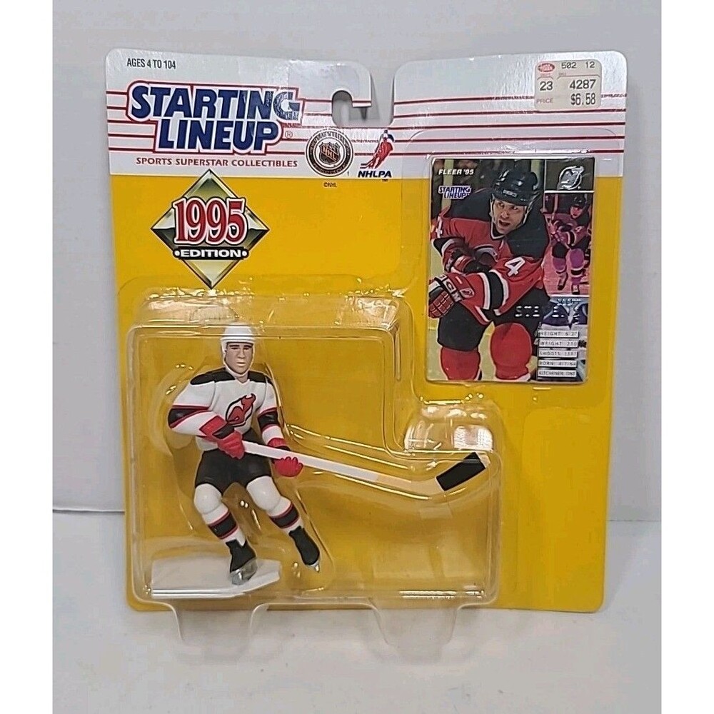 Vintage NEW Starting Lineup 1995 Scott Stevens NHL New Jersey Devils